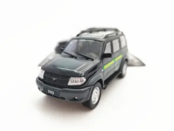 1:43 UAZ PATRIOT Модель автомобиля из черного сплава, Металлические игрушки, отлитые под давлением, для детей, подарок hottoys