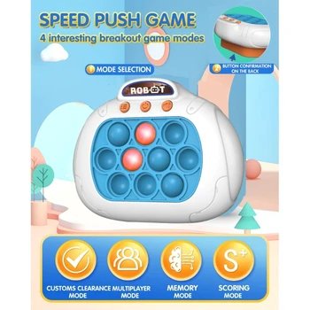 Всплывающая игра-головоломка, тренирующая реакцию, тревожная игрушка для детской вечеринки K1KC