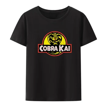 Cobra Park Забавная Мужская Женская футболка, Топы в стиле Camiseta Hombre С принтом Camisa Humor, Дышащая Блузка, Кошульки, Удобные футболки
