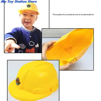Желтый Имитационный Защитный Шлем Для Ролевых Игр, Игрушечная Шляпа, Забавные Гаджеты, Креативные Дети, Подарок Для Детей, Новый