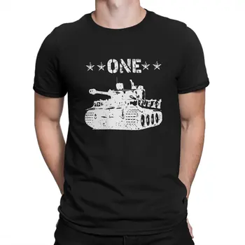 Футболка с изображением видеоигры One Tanks Battlefield, футболка с круглым вырезом, уличная одежда в стиле харадзюку