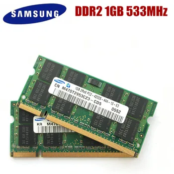 SAMSUNG 1G DDR2 533 МГц PC2 4200S Laptoop ОПЕРАТИВНАЯ ПАМЯТЬ 1 ГБ 2RX8 PC2-4200S Ноутбук Память для ноутбука