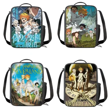Обещанная сумка для ланча Neverlan для мальчиков, портативные школьные термосумки для ланча, уличные мужские ланчбоксы, сумки для пикника