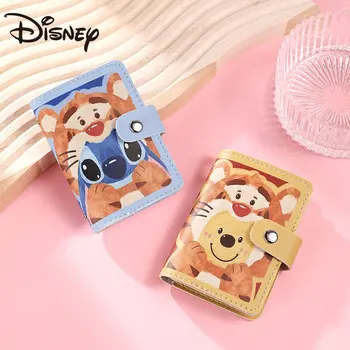 Disney Tigger Winnie Stitch The Pooh Stitch Милый мультяшный держатель для карт Женский мультикарточный держатель для карт с защитой от размагничивания
