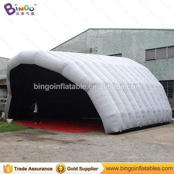 Заводская продажа 10-метрового гигантского надувного сценического покрытия, шатра для мероприятий, игрушечного шатра на крыше под открытым небом, купольного шатра для вечеринки, изготовленного в Китае