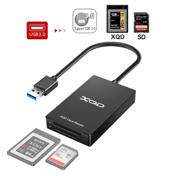 Двойной кард-ридер XQD Многофункциональный Кард-ридер Type-c-XQD M/G Memory USB 3.0 XQD Card Поддерживает скорость до 5 Гбит/с