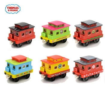 Оригинальные аксессуары для легковых автомобилей Thomas and Friends Holiday, запчасти для вагонов, металлические модели поездов, детские игрушки