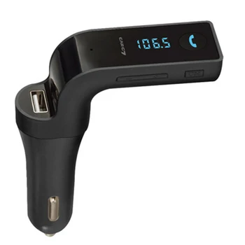 G7 Многофункциональный Автомобильный Комплект Передатчика Bluetooth Громкой Связи FM-Передатчик USB MP3 Музыкальный Плеер USB Автомобильный Прикуриватель Современный