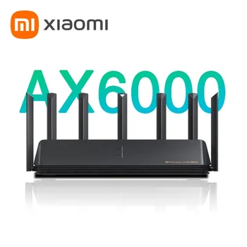 Оригинальный Xiaomi AX6000 AIoT Маршрутизатор 6000 Мбит/с WiFi6 VPN 512 МБИТ/С Qualcomm CPU Сетчатый Ретранслятор Внешний Сетевой Усилитель Сигнала Mi Home