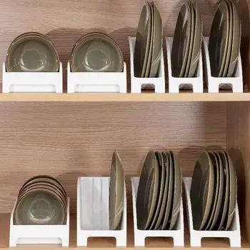Стойка для слива посуды Прочный Вентилируемый Высокий забор Прочная конструкция Стойка для слива посуды Кухонный инструмент для хранения