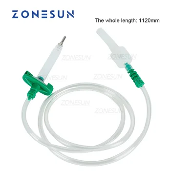 Насадка для розлива ZONESUN Pinhold Пластиковая трубка для автоматической электрической машины для розлива жидкости