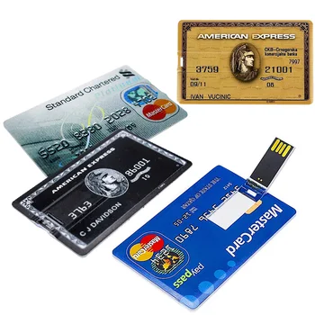 Кредитная карта, USB-накопитель, высокоскоростная ручка, флешка, 32 ГБ, 64 ГБ памяти, USB-накопитель, 128 ГБ
