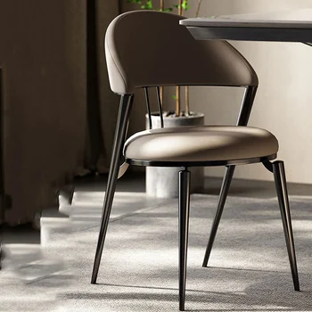 Кухонный дизайнерский стул Винтажное Сборное скандинавское Индивидуальное кресло Кухонный дизайнерский шезлонг A Manger Наборы садовой мебели