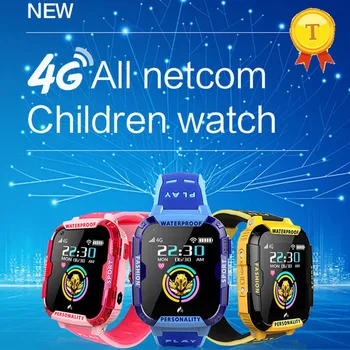 4G HD Видеозвонок Детские gps wifi Смарт-часы Телефон GPS Детские Умные Часы Водонепроницаемые Против потери SIM-карты Трекер Местоположения детские наручные часы