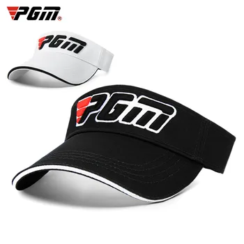Мужские и женские шляпы для гольфа PGM, съемные солнцезащитные кепки, Спортивные солнцезащитные кепки для гольфа, дышащие шляпы для гольфа унисекс, Обновление солнцезащитного козырька с пустым верхом, MZ025