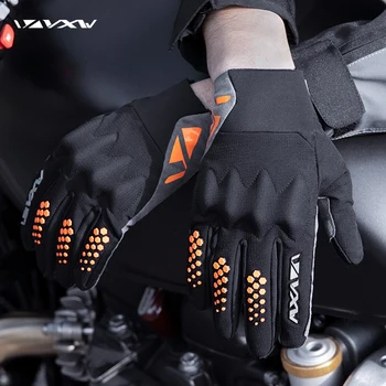VXW Мотоциклетные перчатки с сенсорным экраном Женские Мужские шоссейные гонки на полный палец MX Мотокросс Горный MTB BMX Dirt Bike Спортивный велоспорт