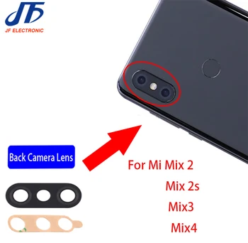 20шт Задняя Стеклянная Крышка Объектива Камеры Заднего Вида Для Xiaomi Для Mi Max Mix 2 2s 3 4 5 6 5X 6X A1 A2 A3 Lite PLAY Запасные Части