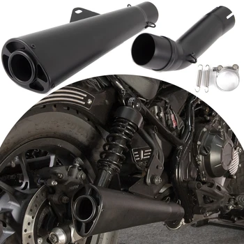 Мотоцикл CMX500 Черная Труба Глушителя из нержавеющей стали Водонепроницаемая На 2017-2022 2020 2019 Honda Rebel CMX 500 Аксессуары