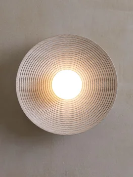 Настенные светильники фоновая стена лампа для спальни прикроватная бра дизайнерская лампа в японском стиле ретро домашний настенный светильник для прохода
