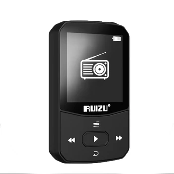 Bluetooth MP3-плеер 8 гб Clip Mini с поддержкой экрана FM, записи, электронной книги, часов, шагомера mp3-плеер bluetooth