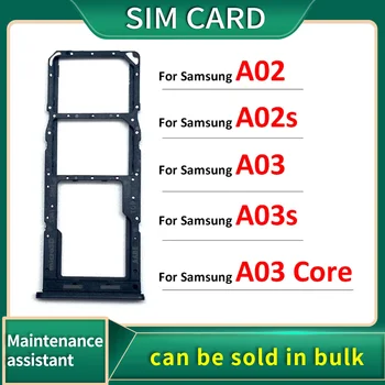 Для Samsung Galaxy A02 A02s A03s A03 Core Слот для SIM-карты Держатель лотка для SD-карт Адаптер Оригинальный Новый