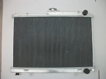 Алюминиевый радиатор ПОДХОДИТ для NISSAN SKYLINE R33 GTS-T RB25DET MANUAL