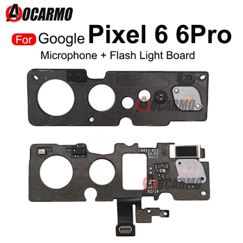 1шт для Google Pixel 6 6Pro Плата датчика вспышки света с микрофоном Гибкие запасные части