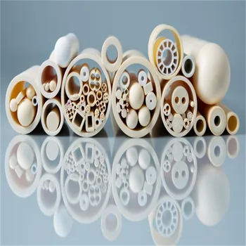 Индивидуальная обработка различных спецификаций текстильной керамики, оксида алюминия, циркония, нитрида и алюминиевых фасонных деталей