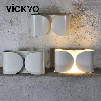 Современные креативные настенные светильники VICKYO для помещений, светодиодные светильники для освещения Применяют Настенные светильники для спальни, гостиной, домашнего освещения в спальне.
