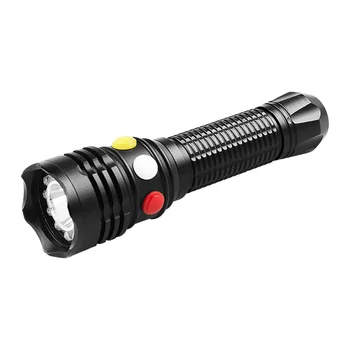 Железнодорожный сигнальный фонарь, Трехцветный светодиод с сильным магнитом, Usb-зарядка, красный, белый, Зеленый, желтый, Четыре источника света