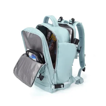 Женский рюкзак 15,6 дюймов для девочек-подростков, USB-зарядка, рюкзак для ноутбука, Независимая сумка для обуви, дорожный деловой рюкзак, рюкзак на открытом воздухе