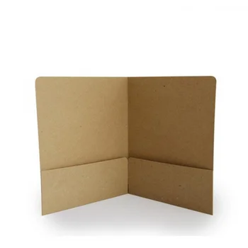 индивидуальная дизайнерская карточка из коричневой крафт-бумаги формата А4 с 20 30 40 60 карманами для папок