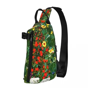 Фермерские Садовые сумки через плечо, уличная одежда с принтом Подсолнухов, нагрудная сумка, мужская велосипедная уличная одежда, сумка-слинг, школьные дизайнерские сумки через плечо