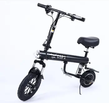 Мини-электровелосипед простой формы, Складной Электрический скутер Для взрослых, Интеллектуальный Электрический велосипед, 350 Вт 36 В 9Ач/13АЧ