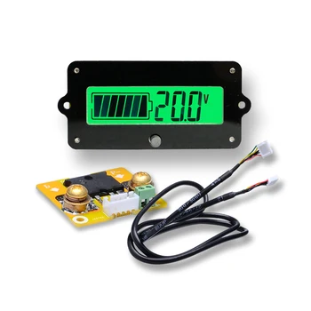 Автомобильный индикатор уровня заряда аккумулятора Кулоновский измеритель Емкости Тестер литиевой батареи 80v 50A 100A ЖК-дисплей уровня мощности