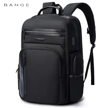 Деловой рюкзак для ноутбука BANGE с диагональю 15,6 дюйма, многофункциональная USB-зарядка, большая емкость, водонепроницаемость и коррозионная стойкость для мужчин