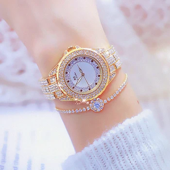 Женские часы Bs Bee Sister с бриллиантами 2022, Известный бренд, Элегантные женские наручные часы, стальные женские часы Montre Femme 2023
