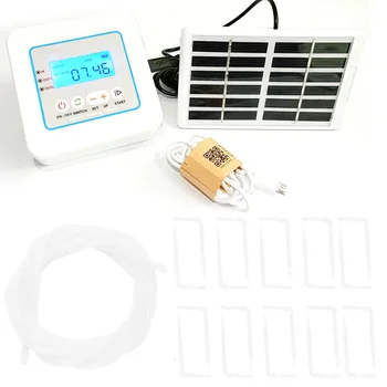 Цифровой светодиодный дисплей, таймер подачи воды, интеллектуальный контроллер капельного орошения с солнечной панелью для автоматической системы полива сада