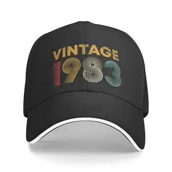 Новая изготовленная на заказ винтажная бейсболка 1983 года для мужчин и женщин, дышащая, 39 лет, 1983 г.р., 39-й день рождения, шляпа для папы на открытом воздухе