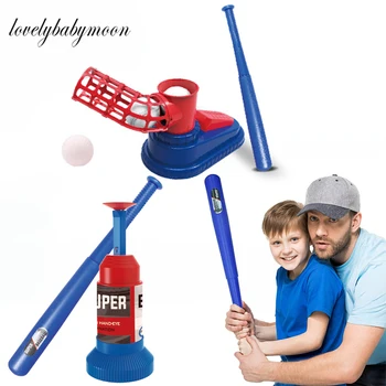 Набор автоматических бейсбольных мячей, безопасная и долговечная детская бейсбольная Питчинговая машина, Пусковая установка, Спортивные бейсбольные тренировочные игрушки