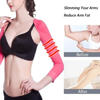 Корректор осанки для похудения рук и спины, рукава для коррекции формы рук, уменьшение жира для женщин, поддержка спины