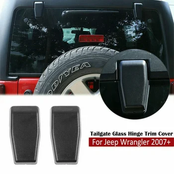 Петля заднего стекла, накладка стеклянной петли двери багажника для Jeep Wrangler JK 2007-2017