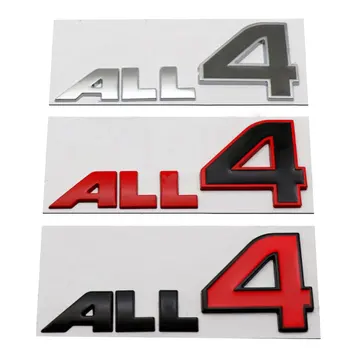 Наклейка ALL4 для модифицированного кузова BMW mini с оригинальным логотипом, универсальный аксессуар, значок на багажник с полным приводом, наклейка