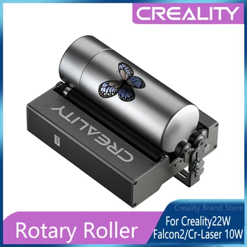Поворотный ролик CREALITY Идеально подходит для гравировки цилиндрических объектов диаметром 5-120 мм с 7 зубчатыми передачами для Creality Falcon2 мощностью 22 Вт/CR-Laser Falcon 10 Вт