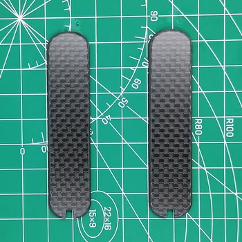 Изготовленные на заказ рукоятки из углеродного волокна для швейцарского армейского ножа Victorinox 74 мм