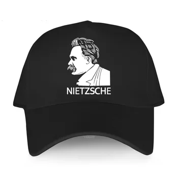 Горячая распродажа, новая удобная шляпа для отдыха от солнечного света, модная хлопковая шляпа с принтом Friedrich Nietzsche, оригинальная мужская бейсболка