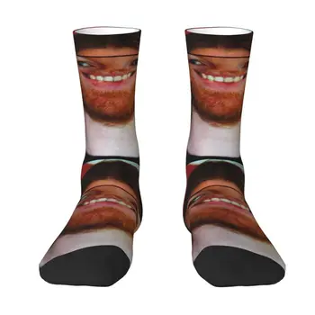 Aphex Twin, мужские и женские носки для экипажа, унисекс, носки для платья с 3D-принтом Kawaii,