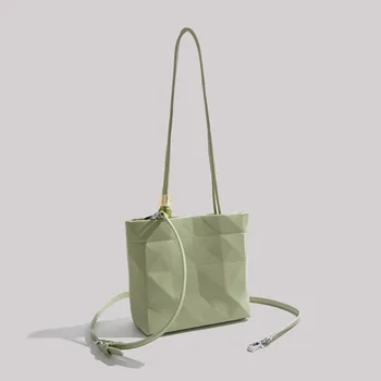 Женские сумки Новый модный нишевый бренд, модная сумка через плечо, женская повседневная простая сумка-тоут, высококачественная портативная сумка-мешок