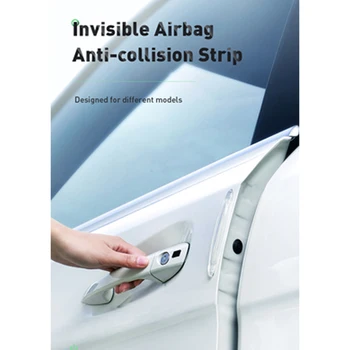 Защитная полоса для защиты от столкновений Beth airbag buffer, окантовка двери автомобиля, клей для защиты от столкновений, защитная полоса для двери автомобиля, прозрачная и универсальная