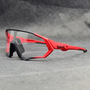 Ветрозащитные велосипедные очки, меняющие цвет, для занятий спортом на открытом воздухе днем и ночью, очки для бега по горным дорогам двойного назначения